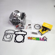 เสื้อสูบ + ลูกสูบ 53 WAVE110i 2009-2020 + แหวน + ปะเก็น + หัวฉีด 6รูJ 125CC ชุดใหญ่ช่างเซิน ไม่ต้องร