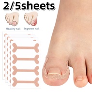 2/5 Sheets Fixer Ingrown Nail Correction Tool Pedicure Foot Embed Nails Care Supplies Corrector
