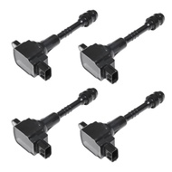 4Pcs Ignition Coils UF351 For NISSAN ALMERA N16 II SENTRA PRIMERA 224486N002 224486N015 224486N011 2