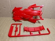 【#TAMIYA 19614】1/32 迷你四驅車軌道車BLITZER SONIC 零件車殼閃電音速烈五爆走兄弟 紅色版