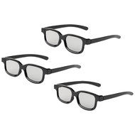 TOUMEI Reald 3D Glasses, Circular Polarized Non-Flashing Passive 3D Glasses For Reald Format Cinema/