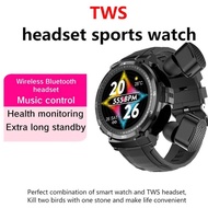 Smartwatch Touchscreen Waterproof Plus Headset Tws / Jam Pintar