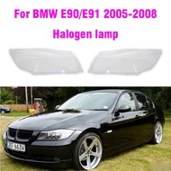Front Car Halogen headlights lampshade Car Headlight Cover for BMW 3 series E90 E91 2005-2009