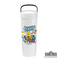 (REDMONZTER) : SST3-Water Bottle : Sesame Street Since 1969 Water 22oz.-WH W80XH239 mm.