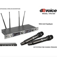 Mic Wireless dB Voice VRS 500 Original dBvoice VRS500 Anti Feedback by Blezzystore