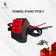 TOMBOL Universal 3-point switch button