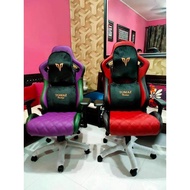 (Ready Stock)Tomaz Gaming Chair - Joker Purple