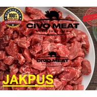 Daging Babi Kapsim Potong Dadu / Babi Kecap 500gr