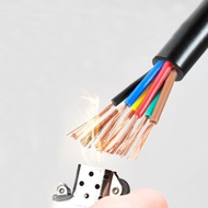 Ptr RVV Cable 22AWG/20AWG/18AWG 2 3 4 5 6 7 8 10 Cores PVC Sheathed Flexible Wire Control Signal Lin