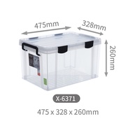 Citylong Moisture Proof Sealed Storage Box Thickened Pressure Resistant Right Angle Box 40L Large Tr