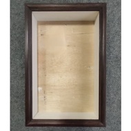 S.a.Frame | 3D Frame 3D Frame Dark Brown Wood Vintage Profile - Custom