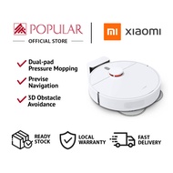 XIAOMI Robot Vacuum S10+ | LDS Laser Navigation | Powerful Suction | Dual-pad Pressure Mopping | Smart Home App Control
