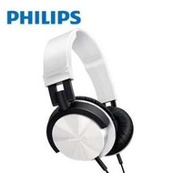 【子震科技】PHILIPS 飛利浦 SHL3000 頭戴 耳罩式耳機 白色