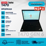 LAPTOP LENOVO THINKPAD T470 - 14" - CORE I5