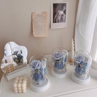 星夜藍永生玻璃大花盅 拍拍燈