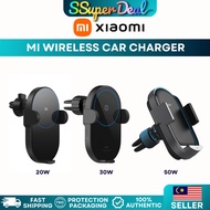 Xiaomi Mi 50W / 20W / 30W Wireless Car Charger Quick Fast Charging Phone Clip Holder (50W/20W/37W)