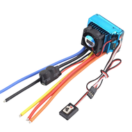 YUDESHUI 45A 60A 80A 120A ไร้แปรง ESC 1:8 1:10 1:12 กันน้ำกันน้ำได้ ตัวควบคุมความเร็วไฟฟ้า ปลั๊กรูป