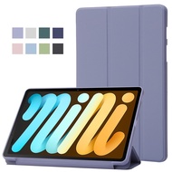 For iPad Mini 7 Case 2024 Trifold PU Leaher Soft Back Stand Tablet Funda For iPad Mini 6 Case For iP