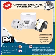 COMPATIBLE LABEL PAPER BROTHER DK-11209 62MM X 29MM