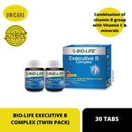 BIO-LIFE EXECUTIVE B COMPLEX 30S (TWIN PACK)