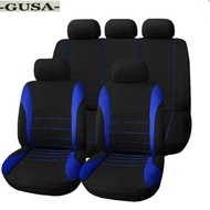 9pcs Car Seat Cover - Wira / Waja / Saga / Iswara / Myvi / Viva /Kancil 660 850 five-seater general  Qìchē 2/5000 kereta kusyen tempat duduk  car seat cushion