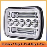 5X7Inch 7X6Inch LED Headlight Hi-Lo Beam  DRL for   XJ  YJ