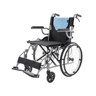 [New Arrival] Bion Kompac Wheelchair K200 | 17.3 Seat Ultra Compact Flip-Up Armrest 1 Year Warranty