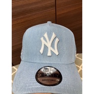 NE 9 Forty A Denim White NYY Cap baseball Cap Snapback Adjustable