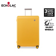 Echolac Fusion PP Unbreakable 3-Point TSA Lock System Frame Spinner Case Travel Luggage Bag Beg Baga