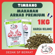 MAKANAN ARNAB Premium Rabbit Food Pellet Dedak Arnab Murah Rabbit Feed suitable for arnab dan guinea pig 兔子饲料 [1KG]