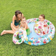 INTEX59460 Star Pool Set Inflatable Family Swimming Pool Children Ocean Ball Pool Sand Pool