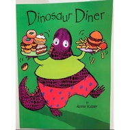 Dinosaur Diner [With Dinosaur Finger Puppet] English picture book storybook 英文绘本 英文故事