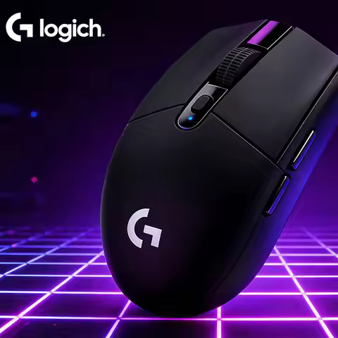 Logitech G305 M185 M330 RGB Gaming Mouse, 4-Level DPI, Programmable Buttons, Perfect for PUBG/LOL, E