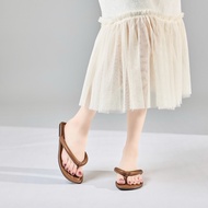 Dép Nữ MWC 8612 - Dép Nữ Quai Kẹp Đế Bệt Chất Da Tổng Hợp Màu Sắc Thời Trang Thanh Lịch