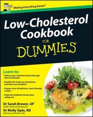 Low-Cholesterol Cookbook For Dummies by Dr. Sarah Brewer (US edition, paperback)