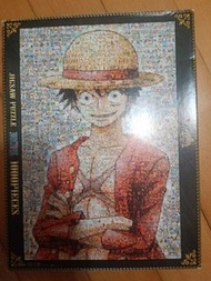ENSKY - 海賊王拼圖 One Piece Mosaic Art Jigsaw Puzzle 馬賽克 路飛Luffy 半身肖像圖 1000塊 (50 x 75cm)