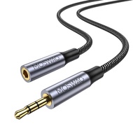 MOSWAG 2.5mm Male to 3.5mm Female Stereo Audio Jack Adapter,2.5mm Balanced Male to 3.5mm Stereo Fema
