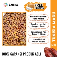 Tunisian Dates Honey 5Kg Premium Promil BPOM Original Full Nutrition Barari King Algerian Palmfruit 