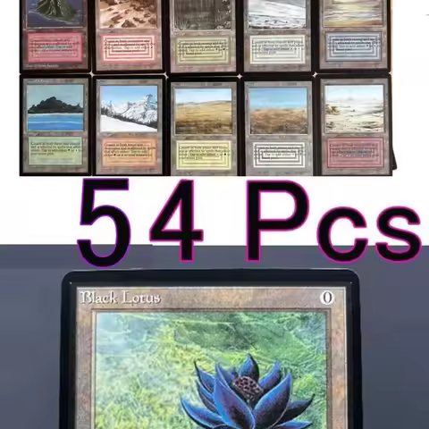 MTG Hot Sell NO. 54M1 MTG Proxy Cards 54pcs Magic The Gathering Cards P9 Dual Land Fetch Land Shock 