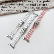 Elegant Watch Strap for Samsung Galaxy Watch8 Classic 46MM Silver Buckle Design Watch Strap Galaxy W