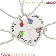 KUGIGI 4 Bff Love Necklace Best Friend Froever Creative Necklace