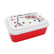 Skater Hello Kitty 保鮮盒 白色愛心 3入  1組