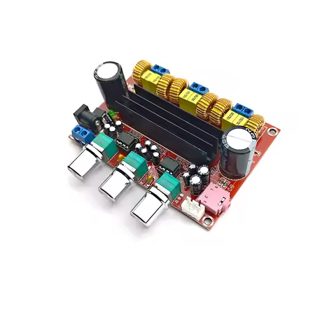 TPA3116D2 2.1 Channel Digital Amplifier Board XH-M139 12-24V Wide Voltage 2×50W+100W HiFi Subwoofer 