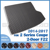 Car Trunk Mat For BMW 2 Series Gran Coupe F22 2014 2015 2016 2017 Custom Car Accessories Auto Interi