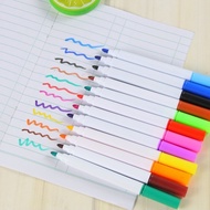 Pen penanda papan putih berwarna Dakwat berasaskan air yang boleh dipadam, pen warna untuk pelajar m