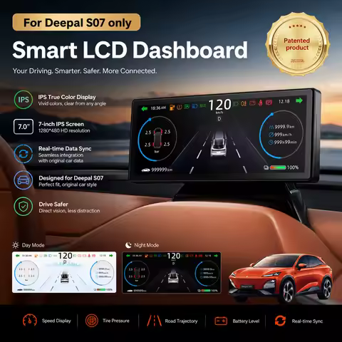 LCD Digital Dashboard Speedometer Screen Instrument Parts for Changan Deepal S07 S05 S09 S7 L07 Qiyu