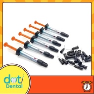 Dental Composite Korean Fluid Resin Flowable Resin A2A3 Nano Hybrid Teeth Repair Light Curing Resin 
