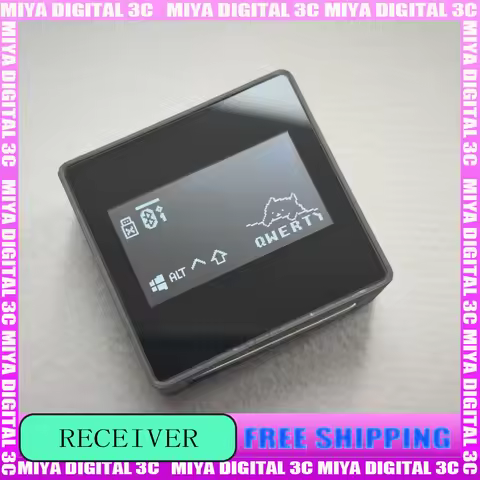 Receiver for Sofle/Corne Split Keyboard Kit Nrf52840 200mAh 1.3Inch OLED PC Gamer Accessory Custom G