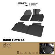 3D Mats พรมปูพื้นรถยนต์ TOYOTA bZ4X 2023-2025 พรมกันลื่น พรมกันนํ้า พรมรถยนต์
