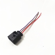 3Pin Fuel Pressure Sensor Plug For VW Passat B7 Golf MK7 Jetta Tiguan AUDI A3 8V A4 B8 A6 C7 Skoda  